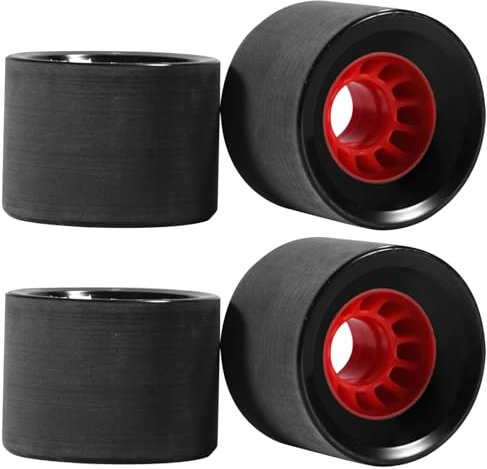 Blinkende PU-Skateboard-Räder, 7,9 x 5,1 cm, 80 A Härte, LED-Lichter für Longboard, Fisch-Skateboard, 4 Stück