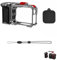 Street Photography Handle Xplorer Grip Kit for Insta.360 Ace Pro 2/ Ace Pro, Camera Cage with Cold Shoe Interface and Shutter, Camera Side Handle with 1/4 Screw Interface (1)
