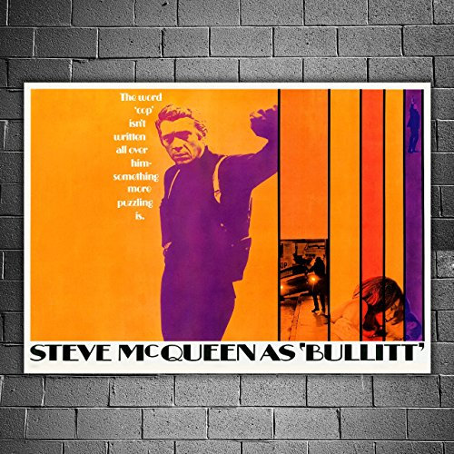 Bullitt - Steve McQueen - Poster / Filmplakat 50x70cm