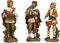 PABEN Set mit 3 Figuren, Musiker, Krippe, 15 cm, aus Kunstharz