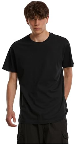 Build Your Brand Men T-Shirt Round Neck 1/3/5 Pack