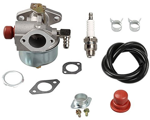 OxoxO 632795A Bougie d’allumage pour Primaire pour carburateur Tecumseh 632046A 632078A 632099 Tvs90 / 105/115/120/75/100 Ecv100 Moteur 4.5hp 5HP Artisan Impatients 1 Tondeuse à Gazon