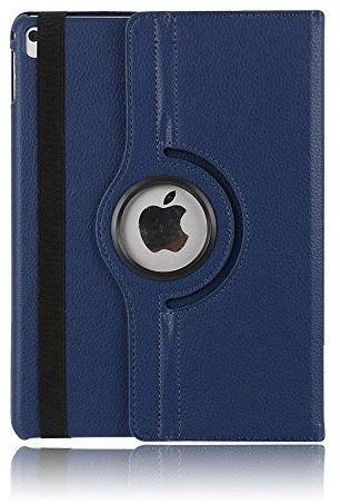 FuriGer Smart Case per iPad 9.7, custodia sottile girevole a 360 gradi con Smart Cover Protettiva Auto Sleep/Wake Funzione per iPad Pro 9.7, blu