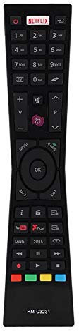 Control Remoto de TV, Control Remoto para reemplazo de Controlador de TV en ABS para JVC LT-32C660 LT32C660