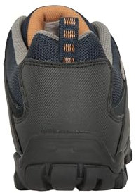 Mountain Warehouse Curlews Mens Waterproof Walking Shoes - Quick Drying Footwear, Suede & Mesh Outer & Rubber Sole - for Autumn, Winter, Camping & Hiking Navy Adult Shoe Size 8