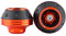 DEWIN Curseurs de Cadre de Fourche Moto, Moto CNC Aluminium Fourche Avant Scooter de Protection en Chute de Protection Aluminium CNC Moto Scooter de Protection (Orange)