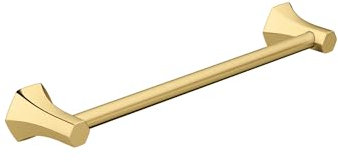 hansgrohe Handtuchstange 45,7 cm 53,3 cm Übergang Handtuchstange in gebürsteter Gold-Optik 04834250