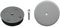 ONIART TAPPO 100 5 VITI FE MET CP 140 V INOX Oniart Tappo ad Espansione. Copripozzetto per Sifoni a Pavimento Bagno - Diam. 100mm, Piattello Cromato 140mm - Nero