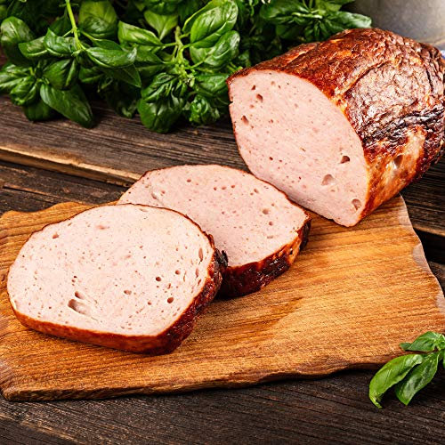 WURSTBARON® feiner Leberkäse, frischer Fleischkäse zum Aufbacken, traditionell ohne Leber, hochwertige Qualität aus Bayern, 1 kg