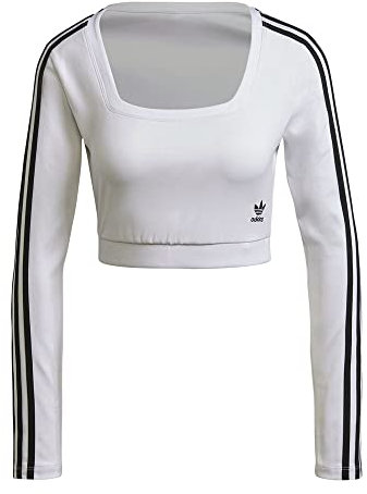 Adidas H37769 Long Sleeve Sweatshirt Women's White 42