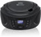 Roadstar CDR-375D+/BK Tragbares Radio CD Player, Spieler CD-MP3, CD-R, CD-RW, Radio DAB/DAB+ / FM, USB, AUX-IN, Stereo, Fernbedienung, Kopfhörerausgang, Schwarz