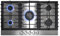 Kaiser Grand Chef 86cm Gas Hob | Stainless Steel 5 Gas Burner Cooktop
