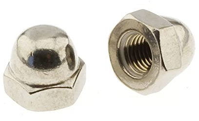 Screws4Bikes | 10x 5/16-24 UNF Hutmutter Zoll | Edelstahl
