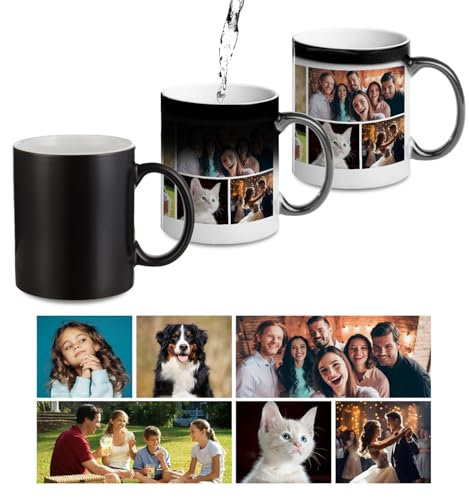 Personalised Heat Change Mug | Color Changing Mug with Custom Photo Design Magic Cup | Reveal Hidden Image with Hot Liquid | Perfect for Birthday, Christmas & Graduation Gifts | Picture 6