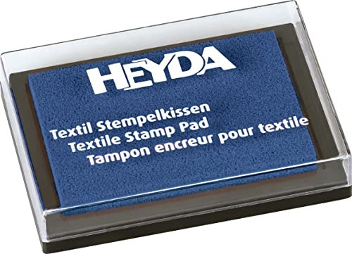 Heyda Stempelkissen Textil | dunkelblau