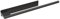 Ibergrif M34453B, Porte Serviette Salle de Bain sans Perçage, Porte-Serviettes Mural en INOX, Adhésif 3M, 39 CM, Noir