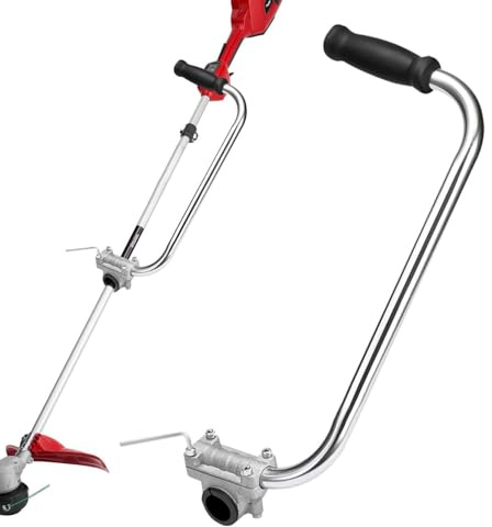 GRIP TRIMMER GRIFF - Ergonomische Rasentrimmer Griffverlängerung mit Kantenaufsatz | Kantenkantenaufsatz und Rasentrimmergriff für Rasenmäher