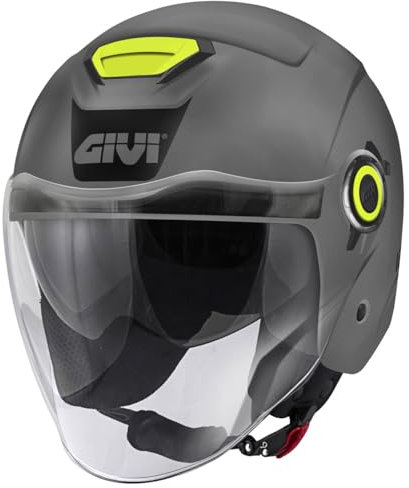 GIVI casco jet 12.5 grigio H125BG76761 taglia XL