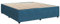 vidaXL Bettgestell, Polsterbett Bett für Schlafzimmer, Bettrahmen mit Lattenrost, Doppelbett Schlafzimmerbett, Blau 200x200cm Samt