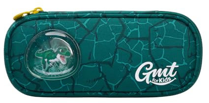 GMT for Kids Federmäppchen für Mädchen,schlampermäppchen mit großem Fassungsvermögen,Schreibwarenbeutel Mäppchen für Mädchen Stifttasche,Jungen Federmappe-Dinosaurier