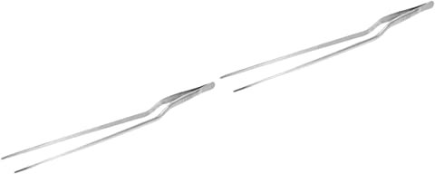 JECOMPRIS 2St Kochpinzette Pinzette zum Überziehen von Speisen Haushaltsgeräte für die Küche küchenpinzette Kitchen Tweezers Werkzeug Pinzettenzange für die Küche Pinzettenzange Edelstahl