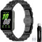 Gheper Metal Watch Band Stainless Steel Compatible with Samsung Galaxy Fit3[2024] SM-R390 Smartwatch Wristband Replacement Strap for Women Men