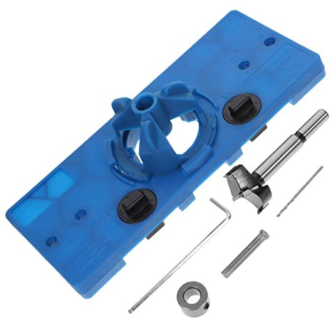 Uonlytech 1satz Holzscharnier Bohrloch-leitgerät Für Möbel Präzises Einstellen Von Verdeckten Scharnieren Installieren Für Schranktüren Und Holzarbeiten