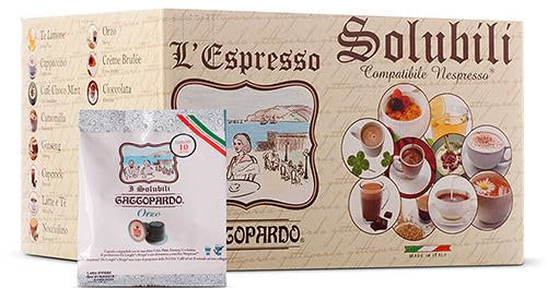 240 Capsule Gattopardo compatibili con Nespresso ORZO Bevanda solubili - 3 Cartone da 80 ToDa Gattopardo Compatibili con macchina caffè sistema Nespresso -