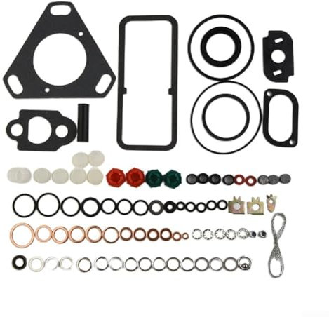Niceminiwall 7135-110 Kit de joints de réparation de pompe à injection, pour joints de réparation de pompe à injection Massey Ferguson CAV, pour diesel rotatif CAV, pompe 3 4 cylindres