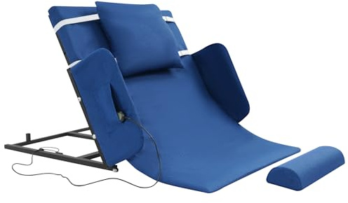 KiwiHood Elektrisch verstellbare Rückenlehne für Betten, Elektrisch höhenverstellbare Krankenhaus Bett Rückenstütze mit Fernbedienung, 10-80° Neigungswinkel für Senioren, Pflegebetten