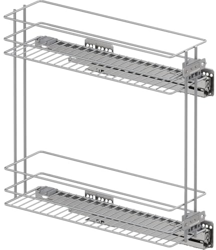VS SUB Rack Unterschrankauszug Classic KB 200 mm Silber