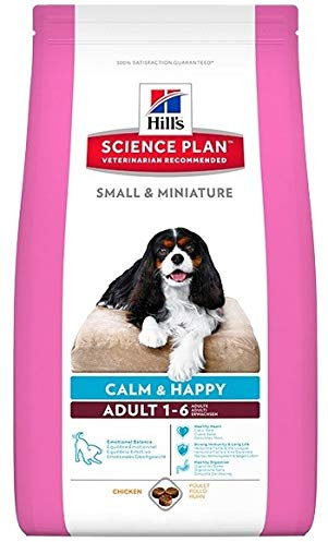 Science Plan Calm & Happy Small & Miniature Cibo Secco Huhn 300g