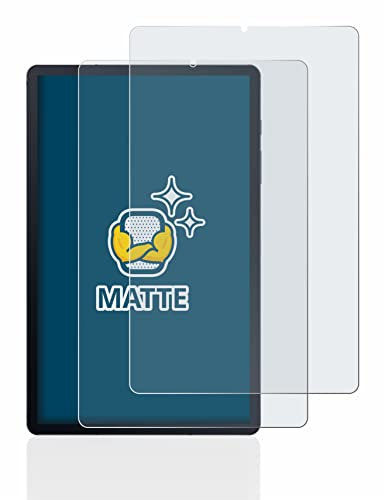 BROTECT Entspiegelungs-Schutzfolie für Samsung Galaxy Tab S6 Lite LTE/WiFi 2020 (2 Stück) Matte Displayschutz-Folie, Anti-Reflex, Anti-Fingerprint