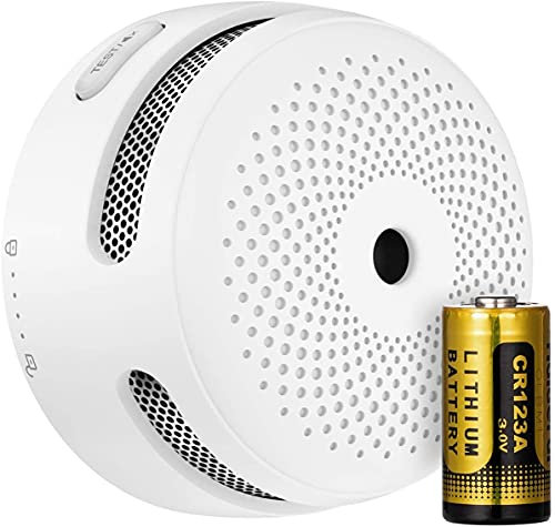 X-Sense Funkvernetzbarer Rauchmelder XS01-WR, Nicht mit Basisstation kompatibel, vernetzter Rauchwarnmelder mit 250 Meter Reichweite, Feuermelder mit austauschbarer Batterie, 1er Set