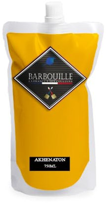 BARBOUILLE - Peinture Acrylique Akhenaton - Effet Mat-Poudré - Peinture Mur & Plafond - Lessivable - Séchage En 30 min - COV A+ - Fabriquée En France - 750 ml
