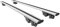 accessorypart Compatible avec Peugeot 5008 2017-2024 HOOK Barres de Toit Railing Porte-Bagages de voiture Avec verrouillable Alu GRIS