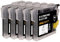 Amaprint 5 XL Patronen kompatibel mit Brother LC1100 LC1100bk Schwarz passend für DCP-145c DCP-195c DCP-165c MFC-250c MFC-490cw MFC-5490cn MFC-5890cn MFC-6490cw MFC-255cw MFC-290c MFC-295cn MFC-297c