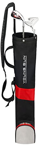 Young Gun SGS X BIRDIE RED Junior golf club Youth Set & bag for kids LH Age 9-11