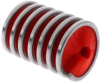 Fenteer Kletterseil Reinigungsbürste für 8-13mm Seile, Edelstahl Nylon,