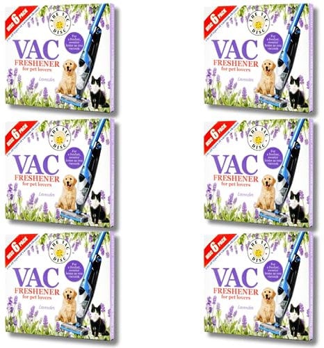 UTIZ 6X Pack Vac 36Pcs Vac Fresheners Lavender Extra Strength Powerful Scent For All Vacuum Hoover Handheld Bagless And Bagged Cleaners Pet Lovers (6 x 6 PACK)