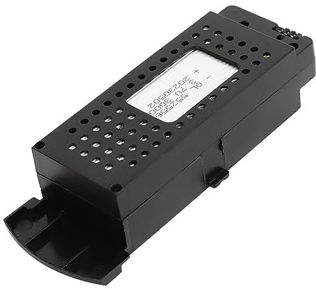 Cuifati RC-Drohnen-Batterie-Ersatz für S6 G6, 3,7 V 3000 MAh RC-Flugzeug-Lithium-Batterie, für S6 G6 Faltbare Mini-Drohnen-Ersatzbatterie