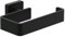 Villeroy & Boch Elements - Striking Toilettenpapierhalter ohne Deckel, Klopapierhalter für Wandmontage, Klorollenhalter aus Messing, WC-Papierhalter eckig, Matt Black