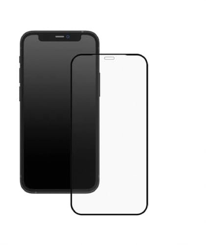 RhinoShield 9H Panzerglas Displayschutz, kompatibel mit [iPhone 12/12 Pro] | Hohe Transparenz, kratzfest und blaulichtresistent, 3D-Abdeckung, Installationswerkzeug inklusive
