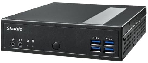 SHUTTLE XPC Slim DL3000EP Intel N100 8GB DDR5 128GB M.2 SSD W10IOT