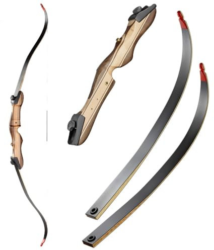 RAGIM Wildcat Black - 62 Zoll - Recurvebogen - 32 lbs | Linkshand