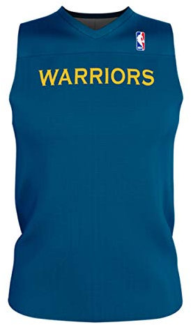 Alleson Erwachsene Logo wendbar NBA Game Jersey, Unisex-Erwachsene, Golden State Warriors, XX-Large