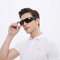 OhO 4K Ultra HD Water Resistance Video Sunglasses, Sports Action Camera with Built-in Memory and Polarized UV400 Protection Safety Lenses,Unisex Sport Design