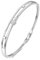 Armband Gold Frauen, E Jewelry 18K Gold Plattiert Sterne 3A Zirkonia für Frauen Armkette Armreif Armbänder Damen (Silber)