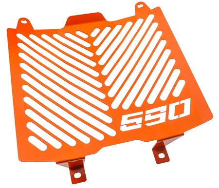 ZIEGER Cache radiateur avec logo orange compatible avec : KTM 690 Duke