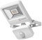 LEDVANCE LED Fluter, Leuchte für Außenanwendungen, integrierter Bewegungssensor, Warmweiß, 125,0 mm x 101,0 mm x 29,0 mm, ENDURA FLOOD, Weiß